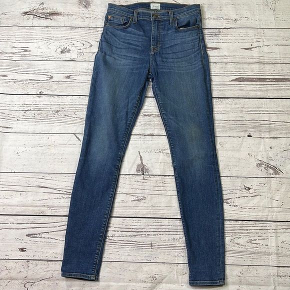Hudson Nico Midrise Super Skinny Jeans - Picture 3 of 15